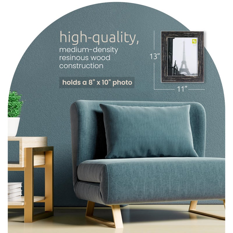 Kiera Grace kieragrace - PH44005-1 Farmhouse luxury-frames, 8 by 10-Inch, Blackended Wood - Image 2